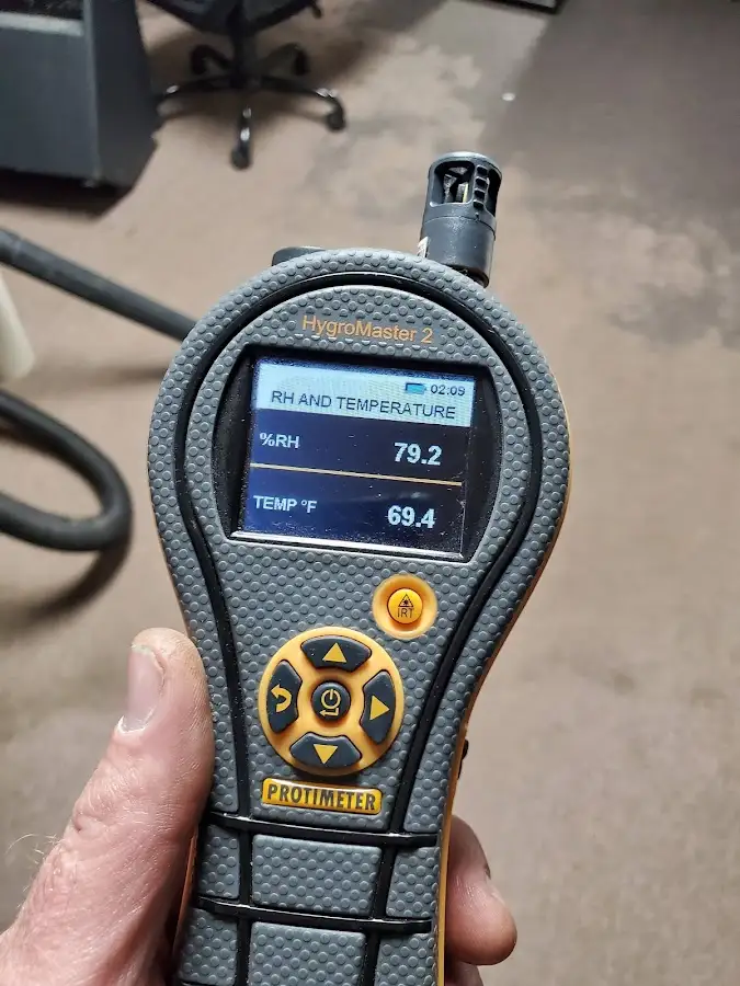 Moisture meter humidity assessment for Fire & Smoke Damage Restoration in Maumelle